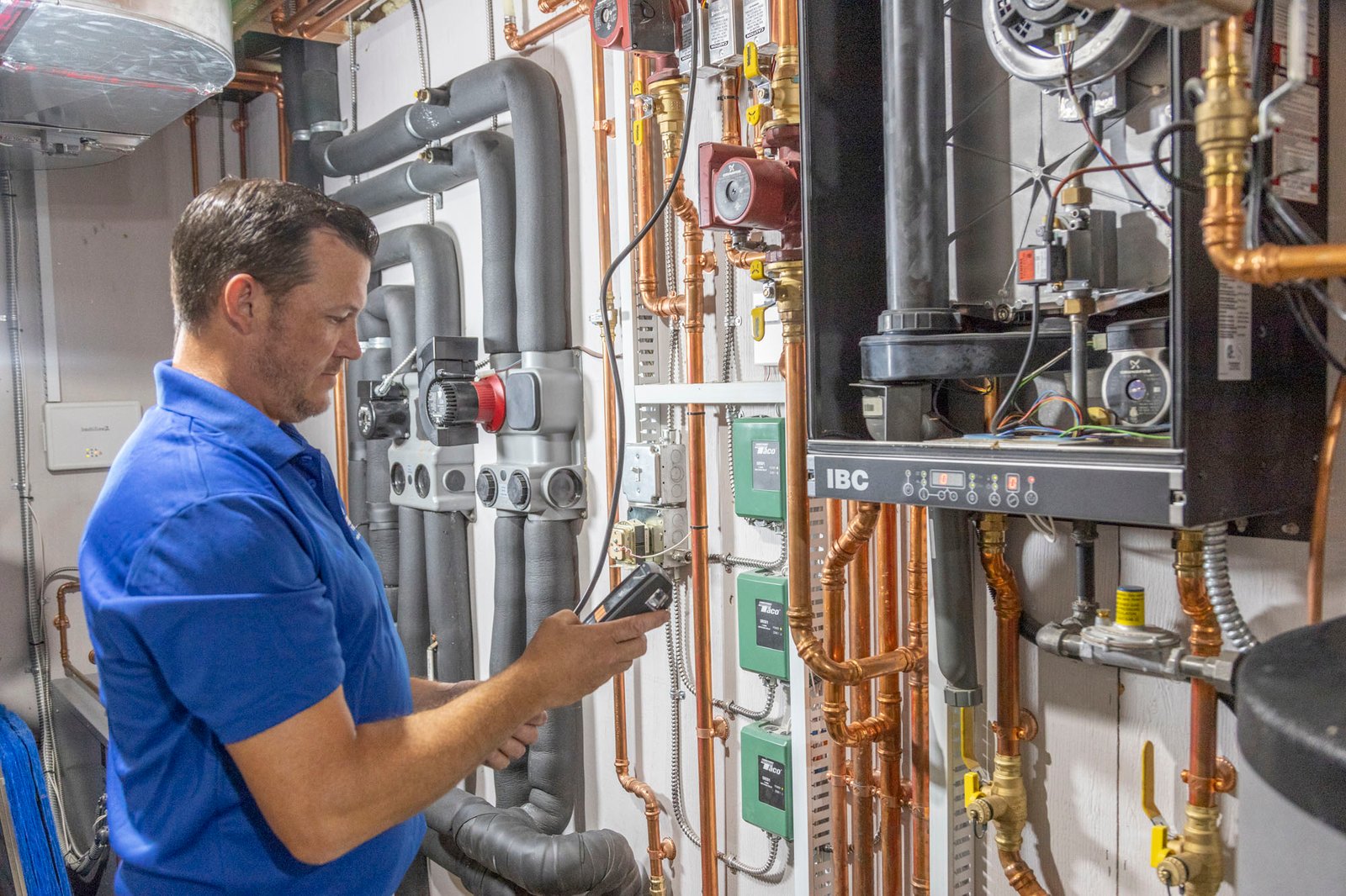 Whole-home humidifier installation